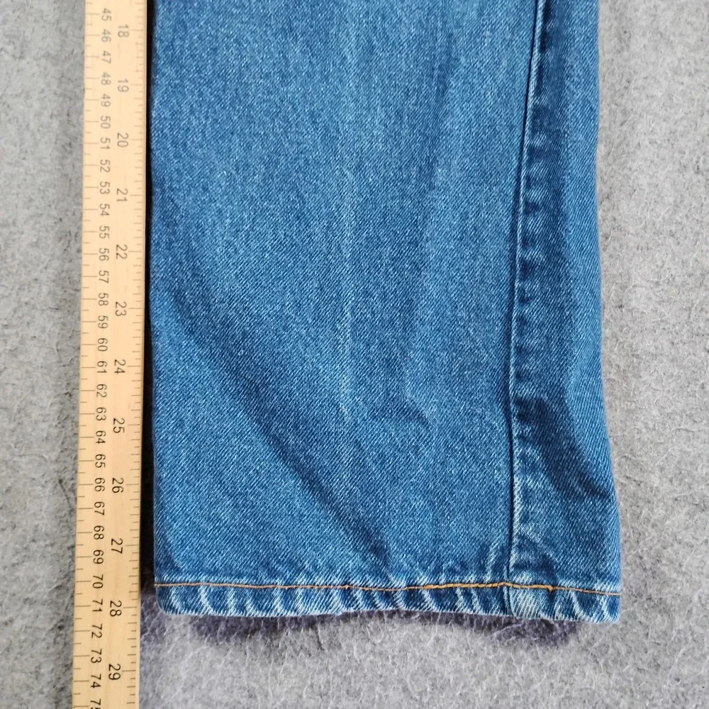 Levis 619 Vintage Mens 32x28 Medium Wash Blue Straight Orange Tab Jeans Canada